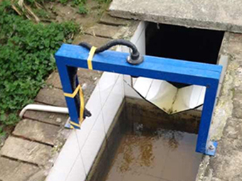 大禹電子超聲波液位傳感器測量堰槽液位